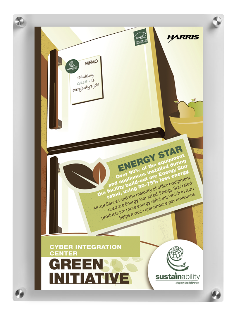 Linda Hanus - Green Initiative Energy Star Poster Design and Illustration